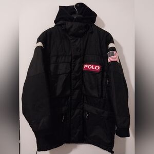Polo Jeans Ralph Lauren X NASA Full Zip Goose Jacket Vtg. Size Medium
